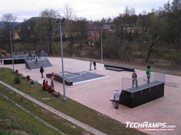 Skatepark w Krynicy-Zdroju